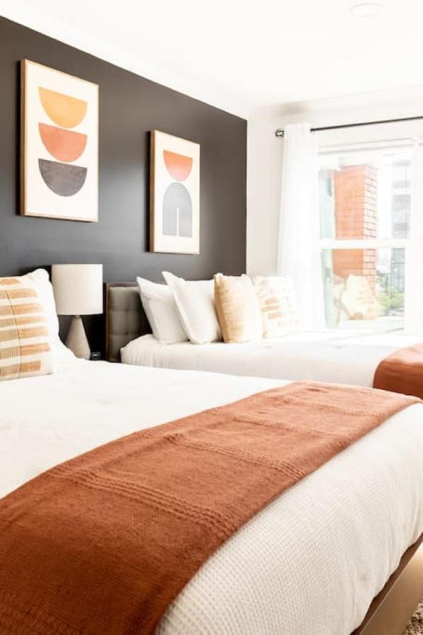 Stylish Downtown Nashville 3 Beds, 1 Bedroom With Private Patio, Parking Bagian luar foto