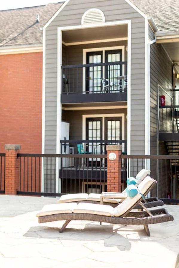 Stylish Downtown Nashville 3 Beds, 1 Bedroom With Private Patio, Parking Bagian luar foto